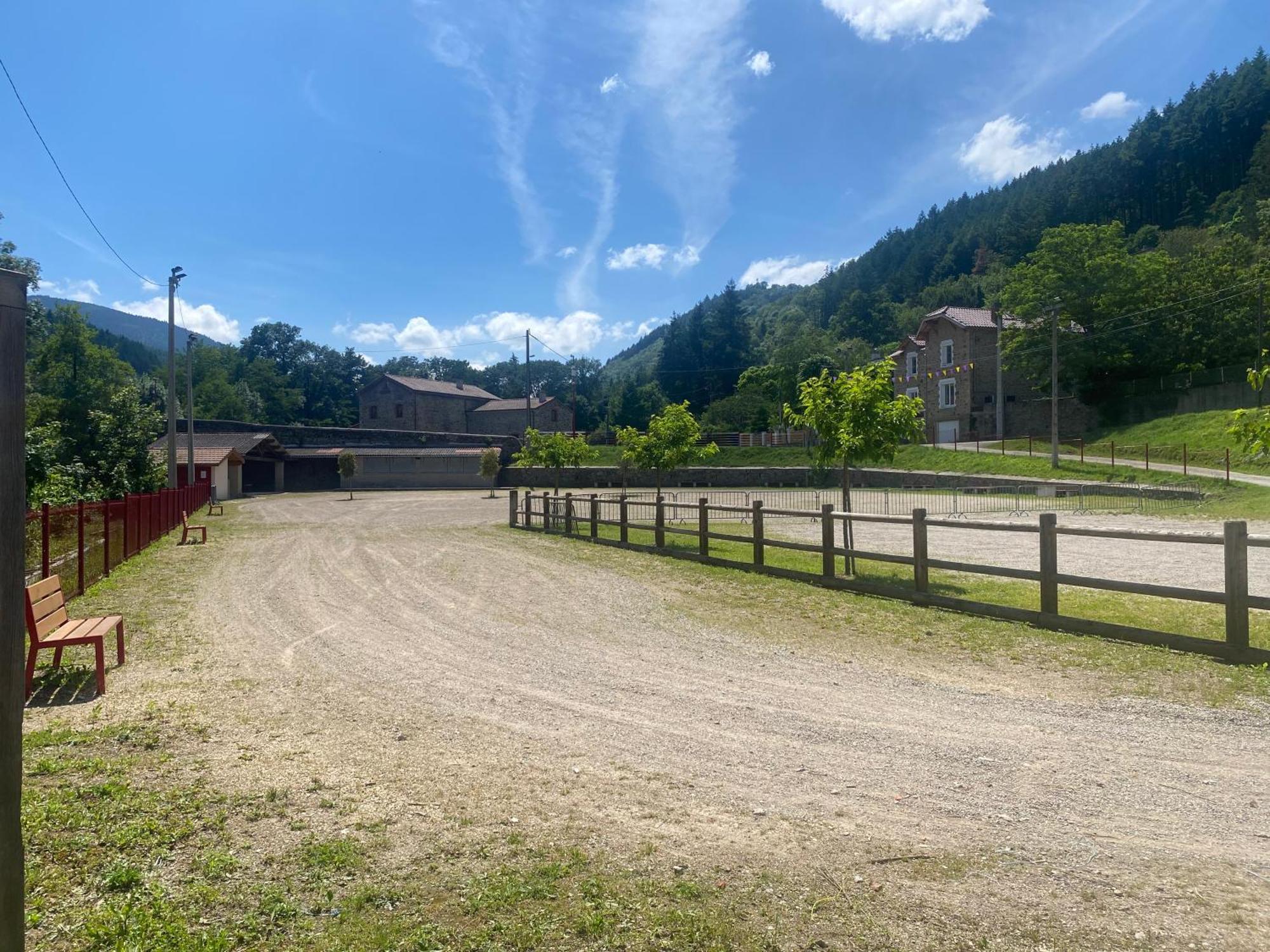 Chalet Les Accacias Vocance 外观 照片